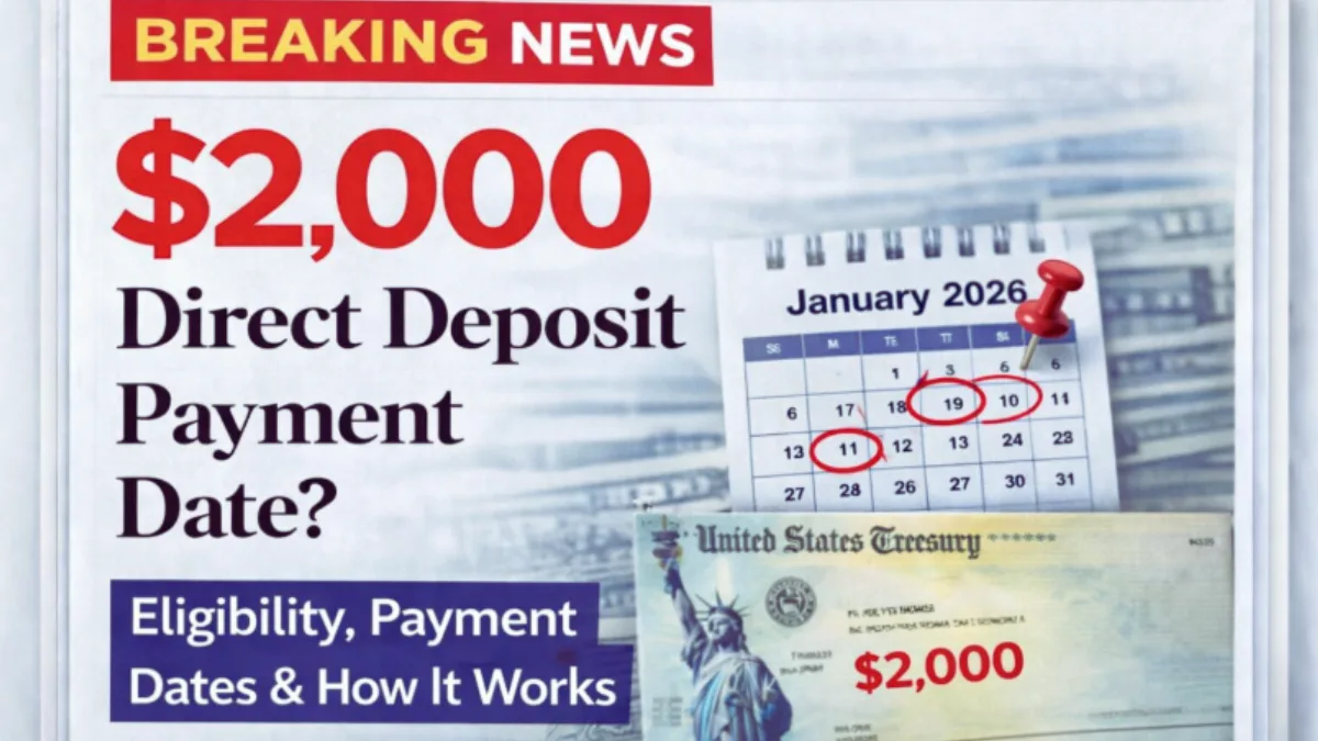 IRS $2,000 Deposit Headlines - Here’s What Beneficiaries Should Know