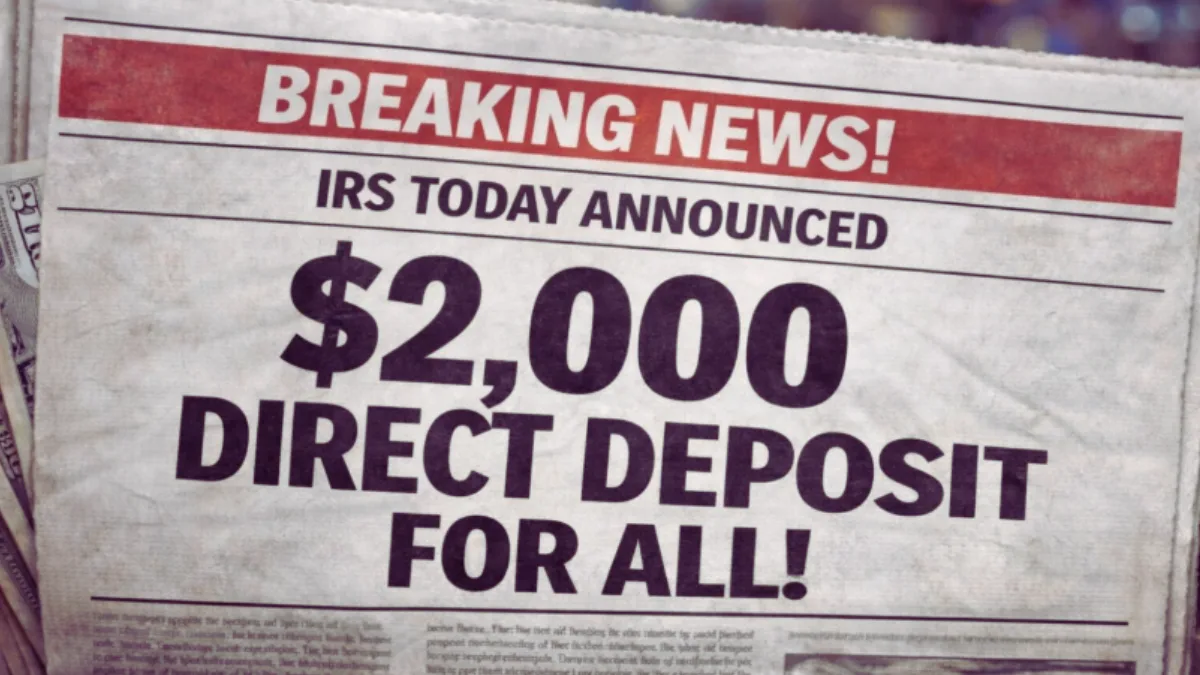 January IRS Surprise: Check If You’re Getting the $2,000 Deposit