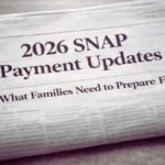 SNAP Payments Changing in 2026: What Families Must Know Now